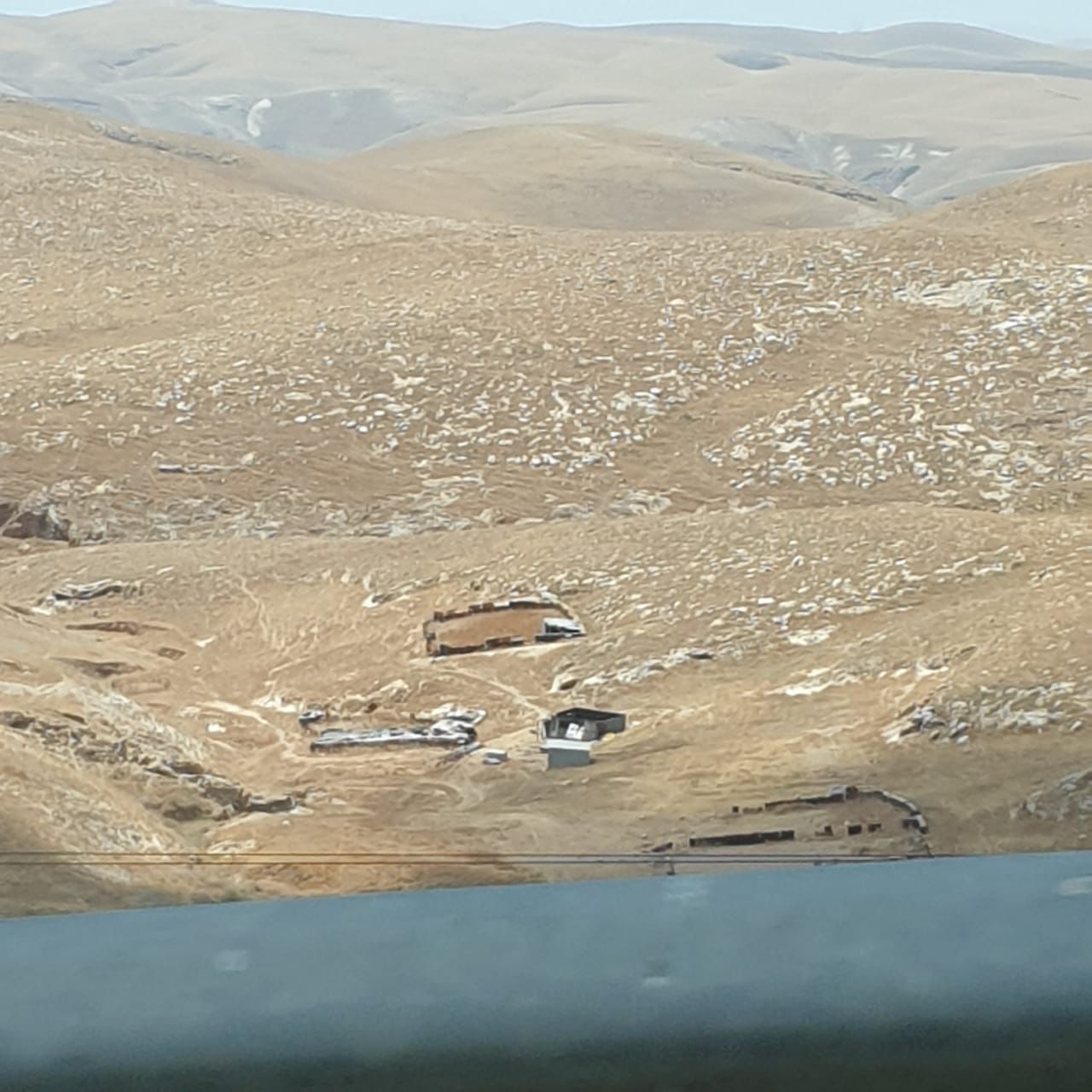تجمع راس المعرجات البدوي بعد التهجير