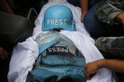 استهداف الاحتلال طواقم الصحافة في غزة