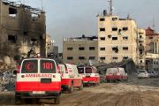 إسعاف الهلال الأحمر غزة