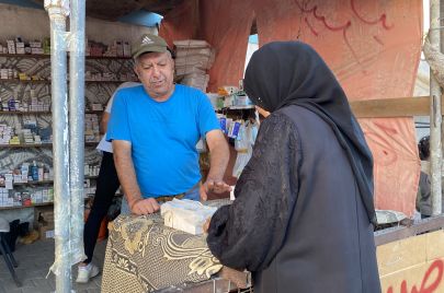 تعاني الصيدليات في قطاع غزة من نقص حاد في كثير من الأدوية-أحلام حماد-الترا فلسطين