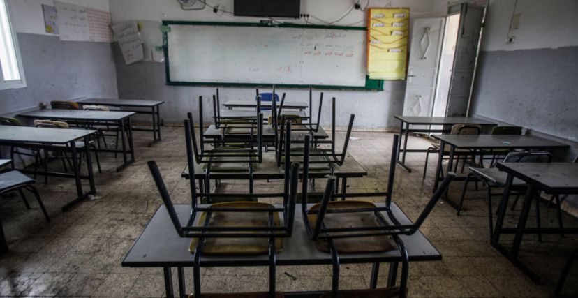 استمرار الإضراب الشامل في المدارس الحكومية بالضفة الغربية - Nasser Ishtayeh/ Getty Images