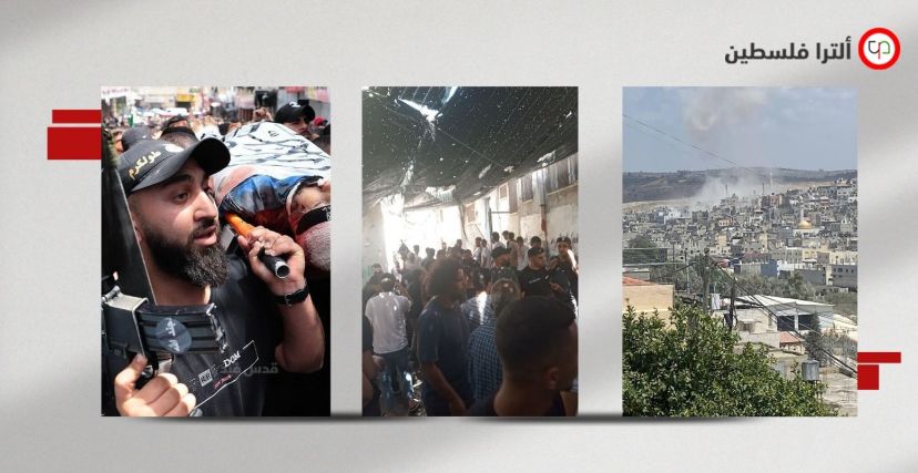 استشهاد سعيد الجابر في قصف إسرائيلي بمخيم نور شمس في طولكرم