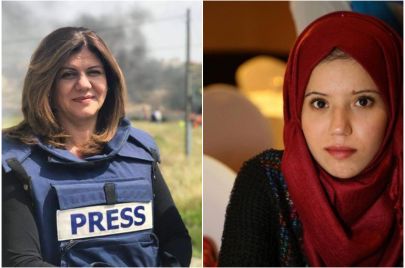 الصحافيتان شيرين أبو عاقلة وغفران وراسنة، قتلهما جنود الاحتلال بالرصاص في 2022