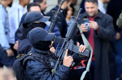 مقاتلون في مخيم جنين - ZAIN JAAFAR/Getty Images