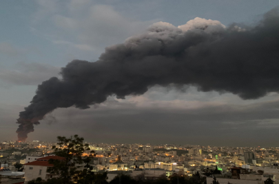 حريق مصنع رويال في الخليل